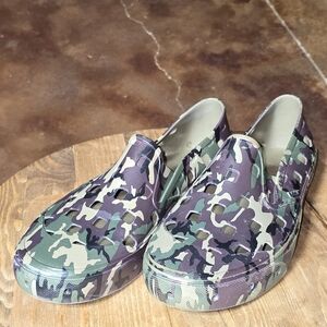 VANS Slip-On TRK Woodland Camo Green Men’s Size 13